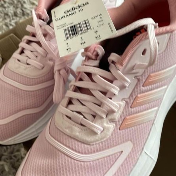 BRAND NEW women adidas duramo pink running shoes size US 6 & US 6.5 (no lid box) - Picture 7 of 7